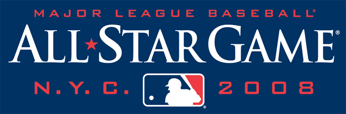 MLB All-Star Game 2008 Wordmark 02 Logo vinyl decal